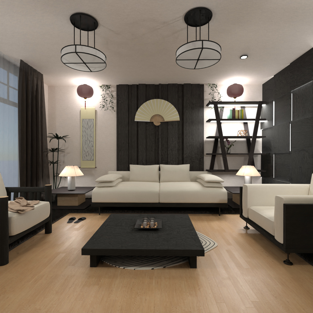 Japanese-style Living Room #3357636 by Editors Choice