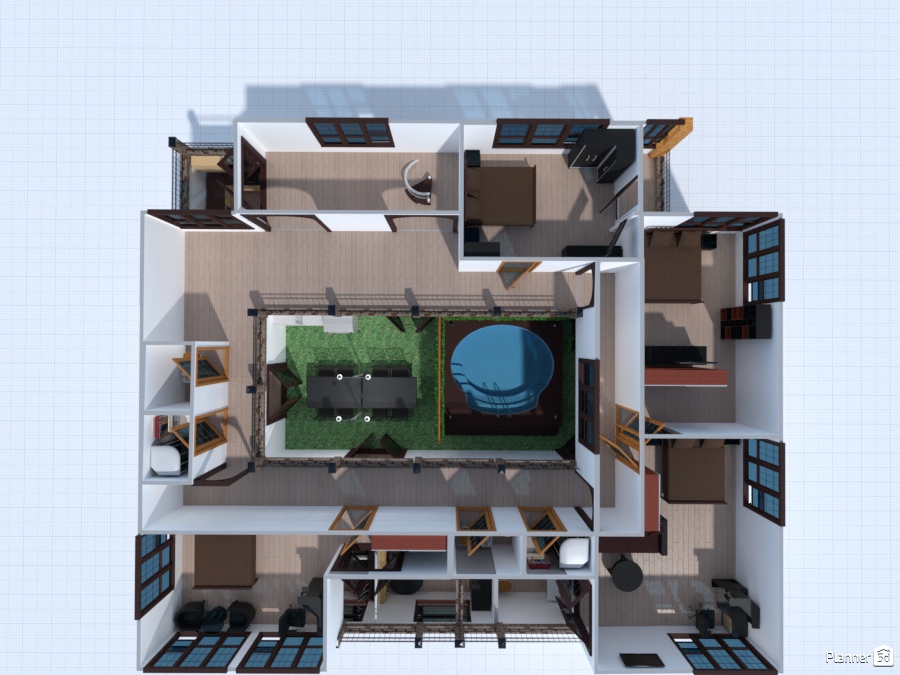 Дом из судовых контейнеров #2233241 by Alexey_T