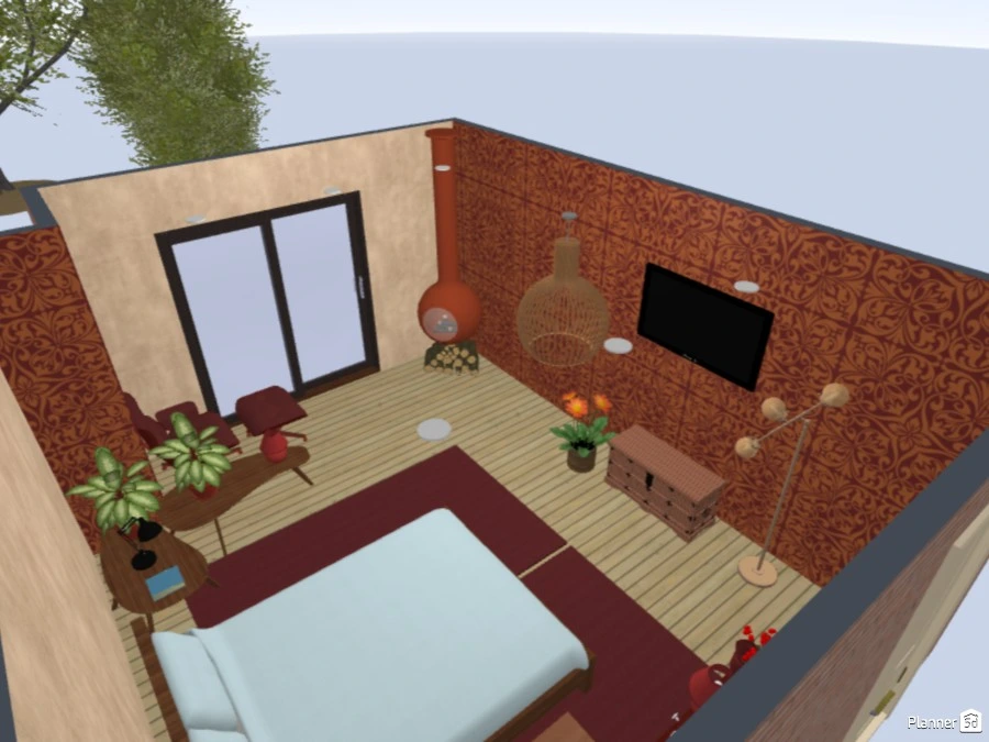 Warm tonal bedroom #3052604 by Hannah.shatwell