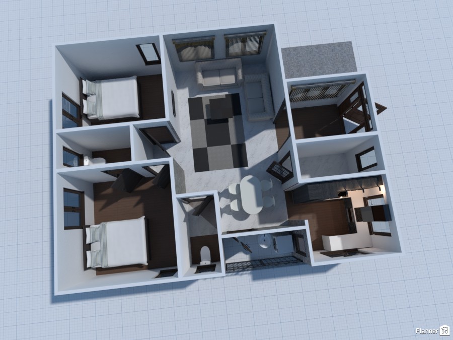 RONITH VG OWN HOUSE PLAN #3219719 by Create4you