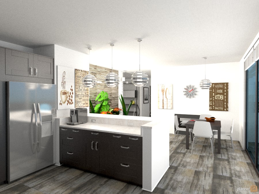 Modern flat #1254055 by Gabes