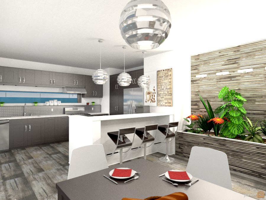 Modern flat #1254058 by Gabes