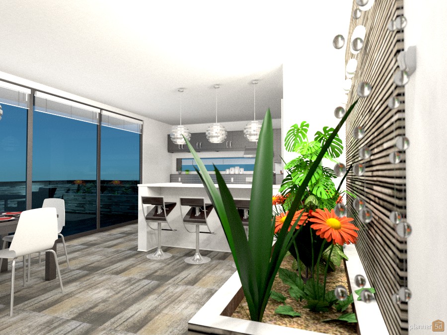 Modern flat #1254062 by Gabes