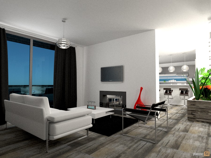 Modern flat #1254063 by Gabes