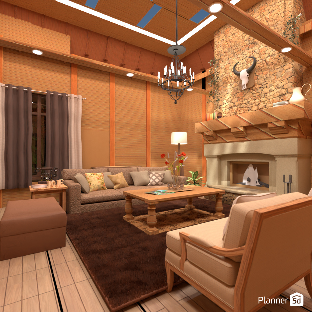 Country-Style Living Room #20215791 by Editors Choice
