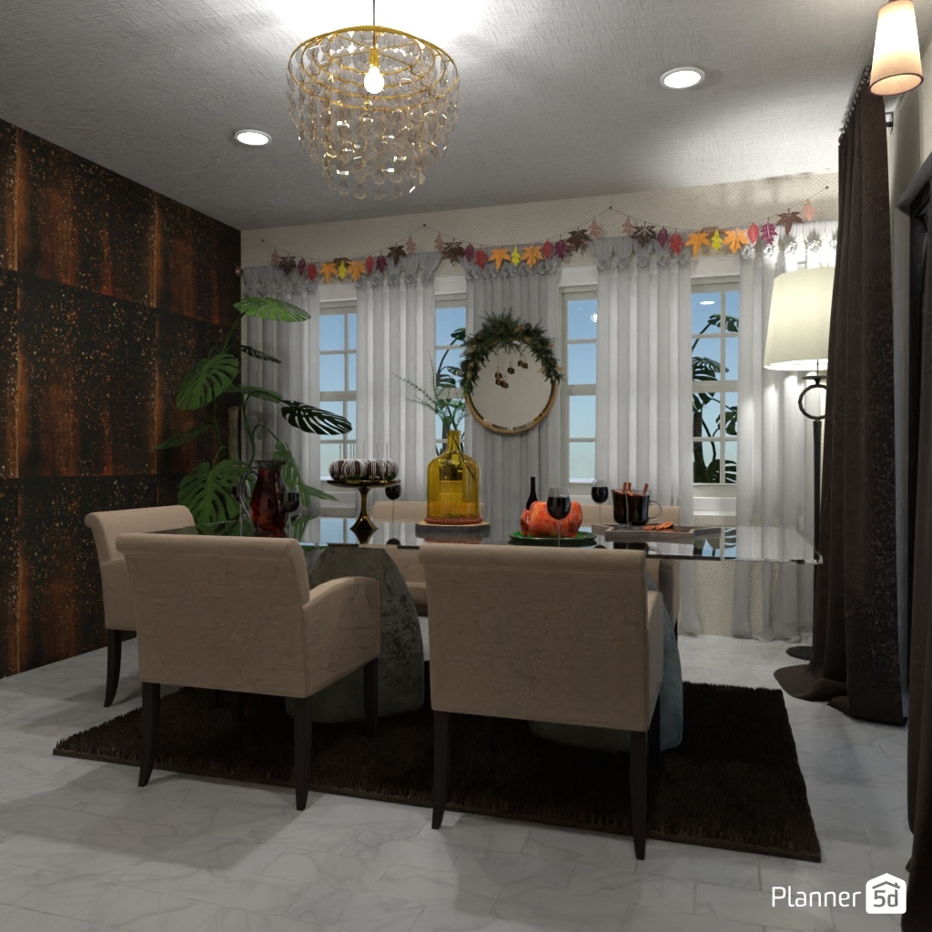 DB: Thanksgiving Day - room shell copy #23451079 by Editors Choice