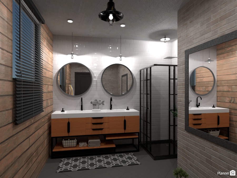 Loft bathroom 1 #5137242 by Rita