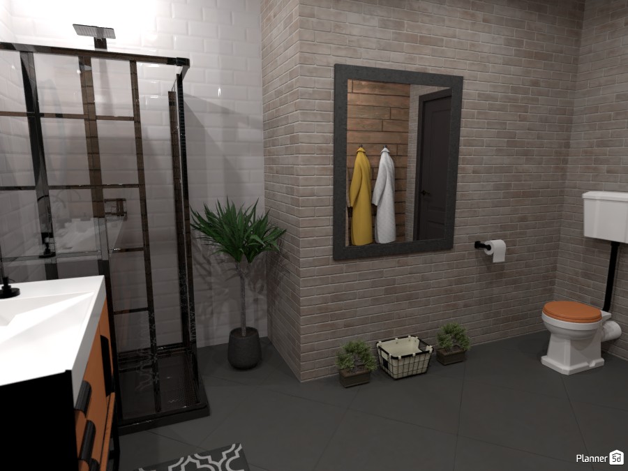 Loft bathroom 2 #5137262 by Rita
