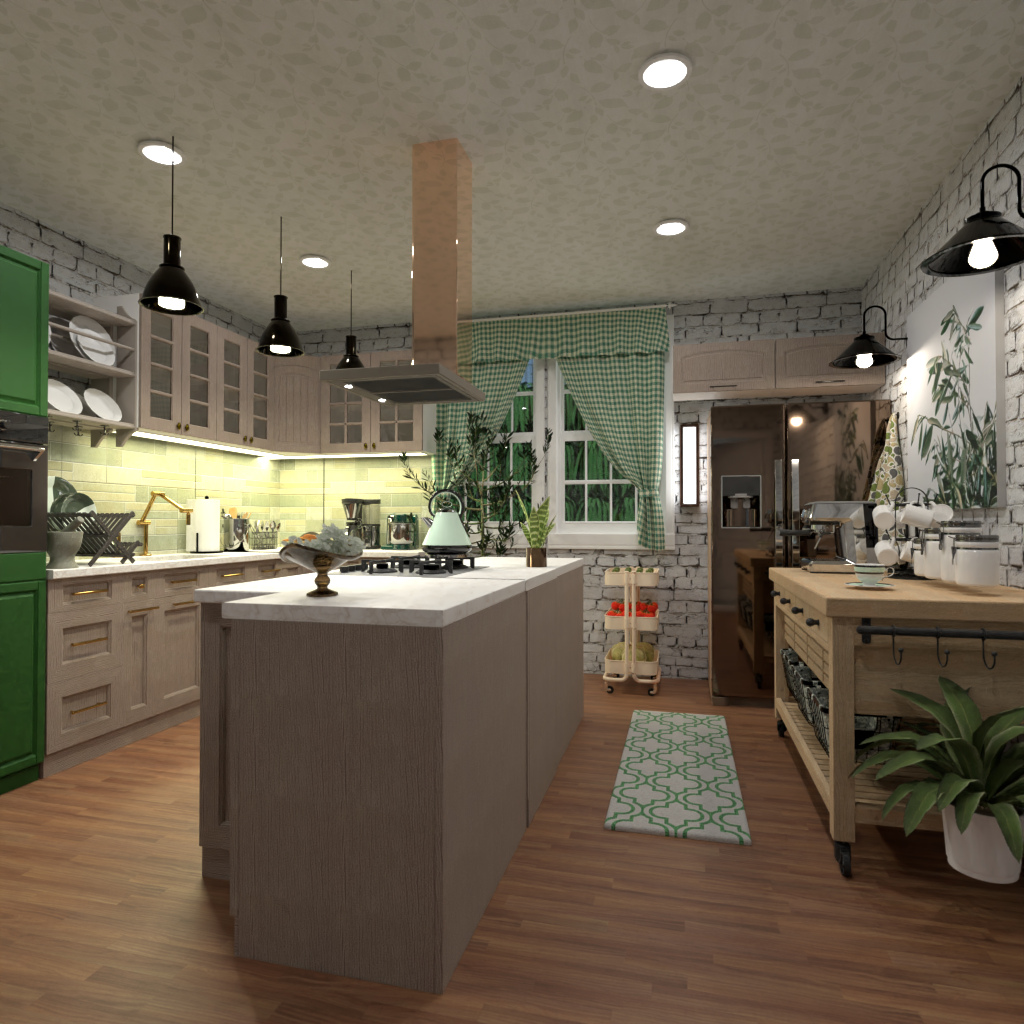 Vintage kitchen #13263131 by Editors Choice