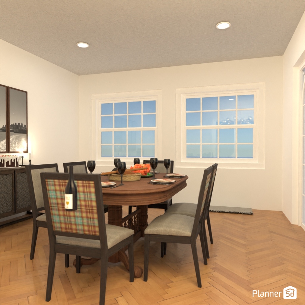 DB: Thanksgiving Day - room shell copy #23407871 by Editors Choice