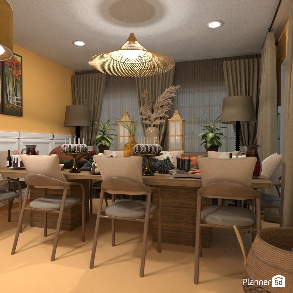 DB: Thanksgiving Day - room shell copy #23398642 by Editors Choice