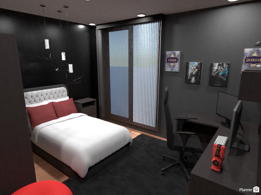 gamer bedroom #3476284 by Alec