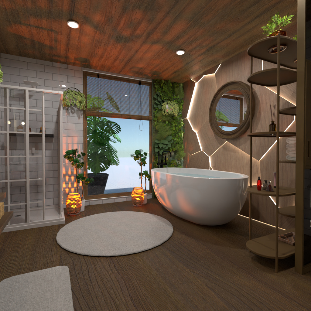 Biophilic Bathroom #13098135 by Editors Choice