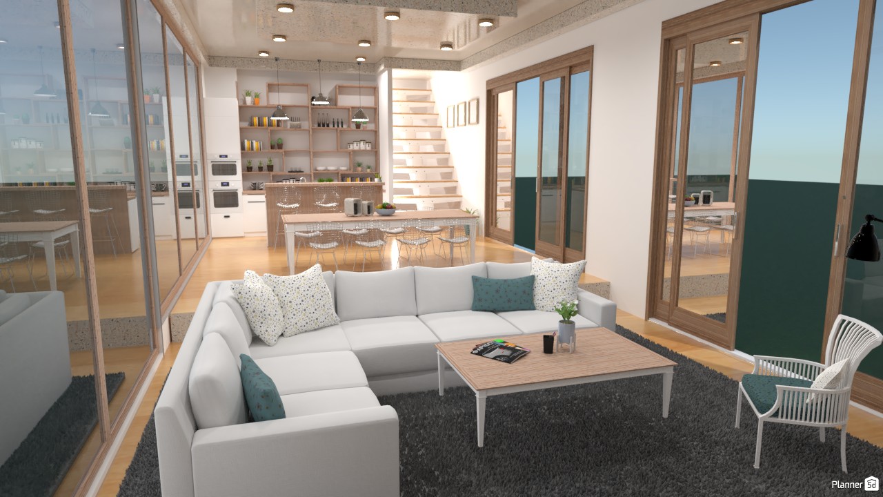 Casa de dos niveles. #4157568 by Hall Pat