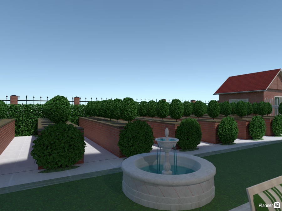 Высокие грядки. #3071077 by Наталия Болли