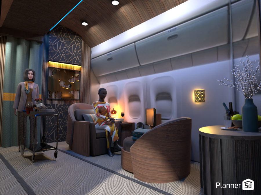 First Class Airline Seat #11934204 by DesignKing