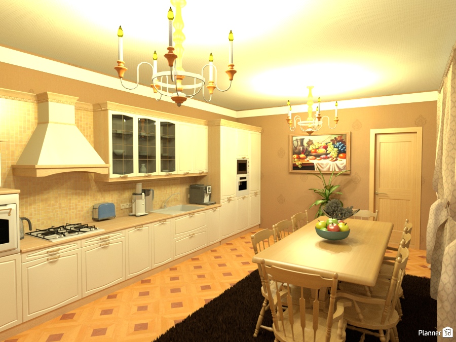кухня - столовая #1381360 by Elizaveta Xamdi