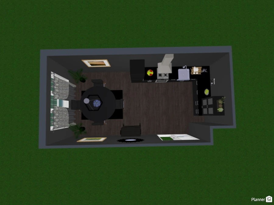 Dark Kitchen #85999 by .