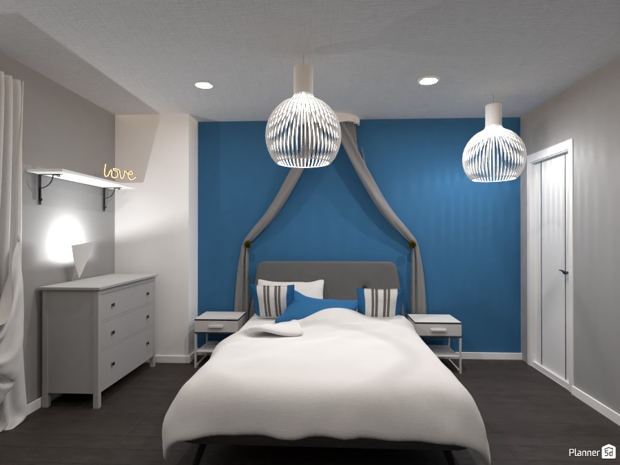 Bedroom with a living area. #3972390 by Huzaifah Al-Quraishi