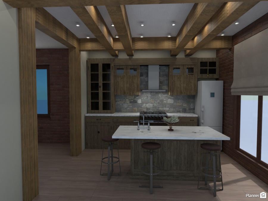 кухня стиль шале #2741011 by Романцова Елена