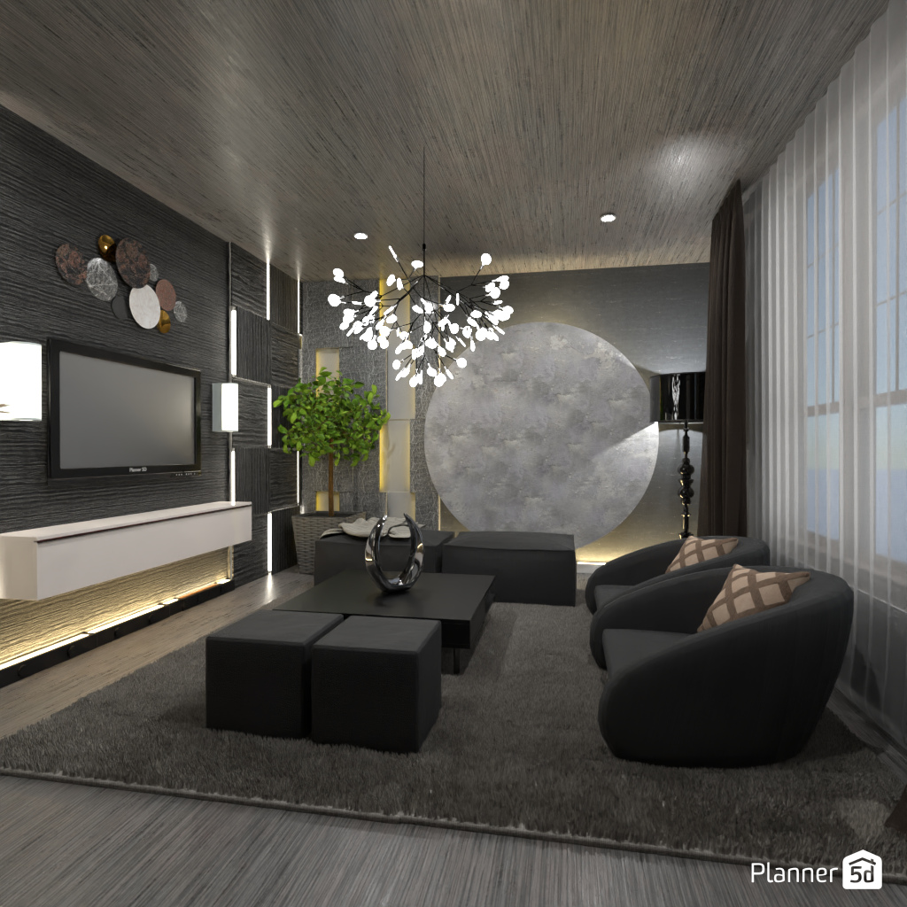 Living room without sofa #19441976 by Editors Choice