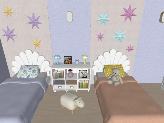 Bedroom for twins #3102888 by MalenaArg
