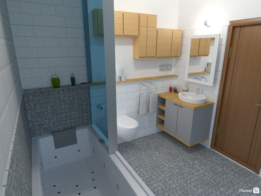 Łazienka (parter) #1721031 by Madzik