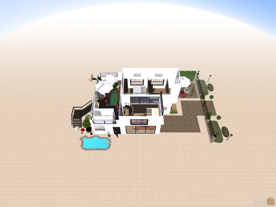 my house #45128 by Thiha Bala