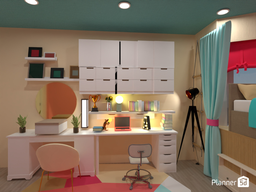 Kid's office room #15108687 by Natalia