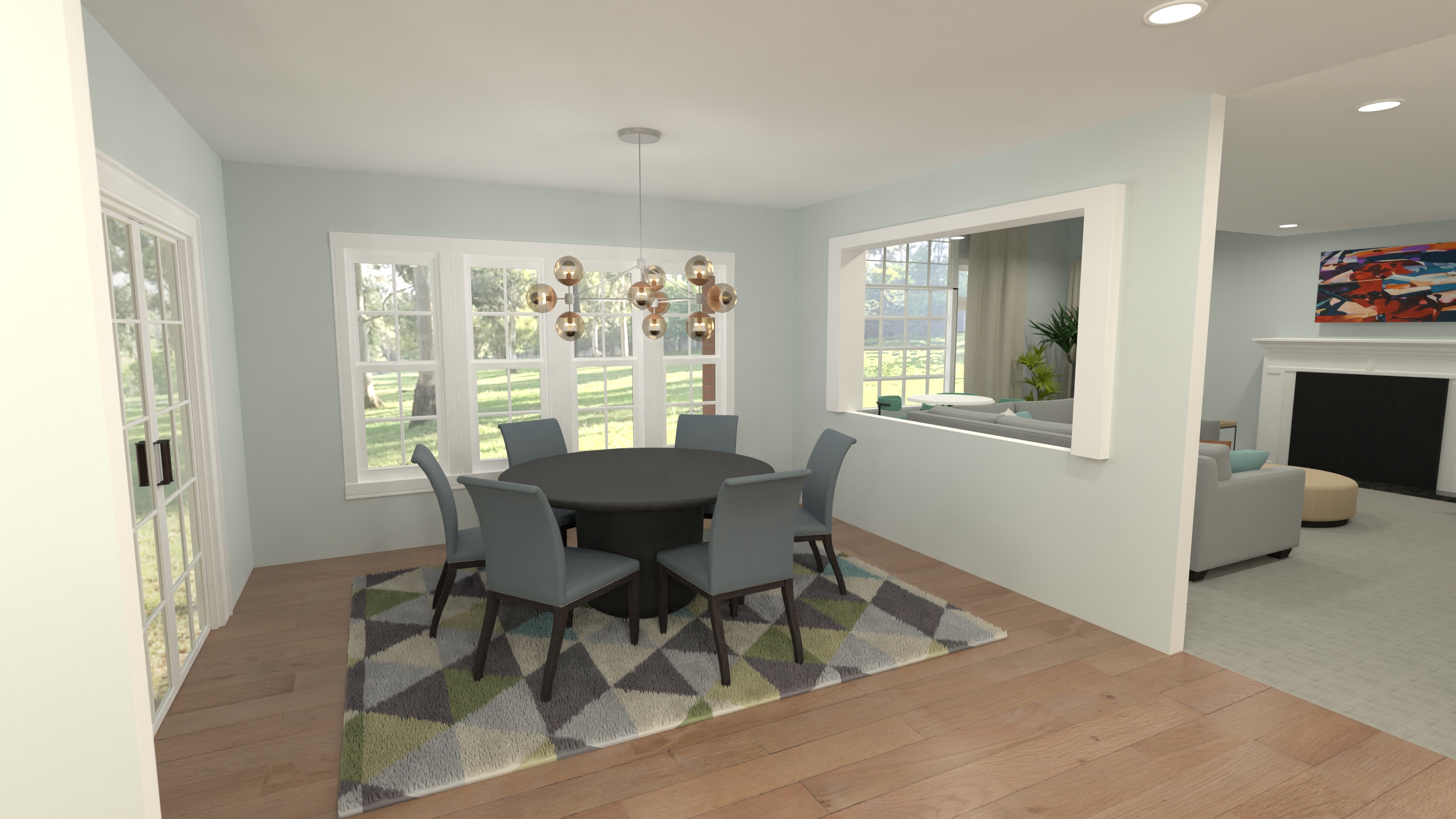 Umbreit - Family Room & Kitchen #23354742 by Nicole Bailey