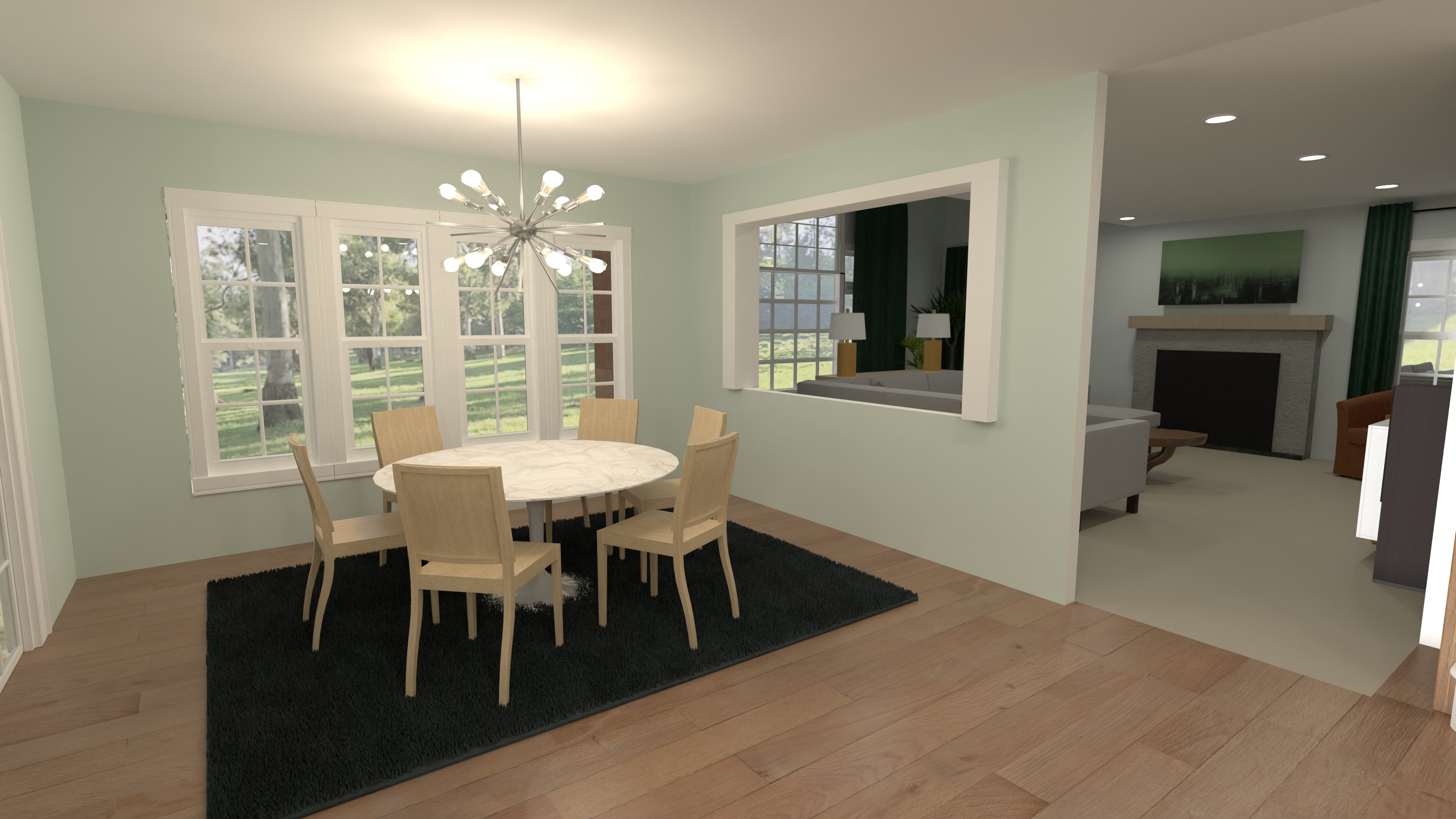 Umbreit - Family Room & Kitchen #23360694 by Nicole Bailey