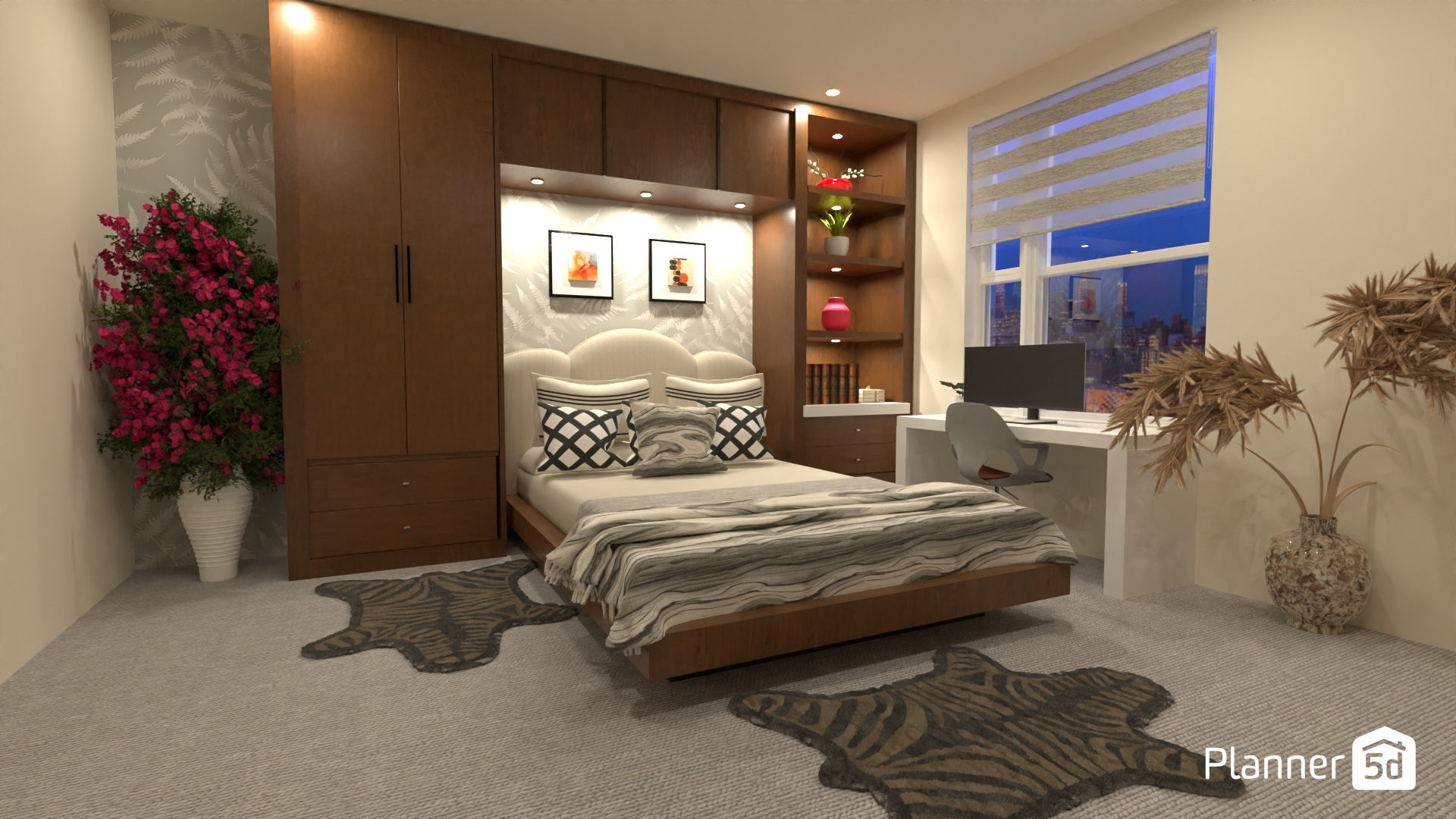 Dormitorio espacio pequeño #31921056 by MariaCris