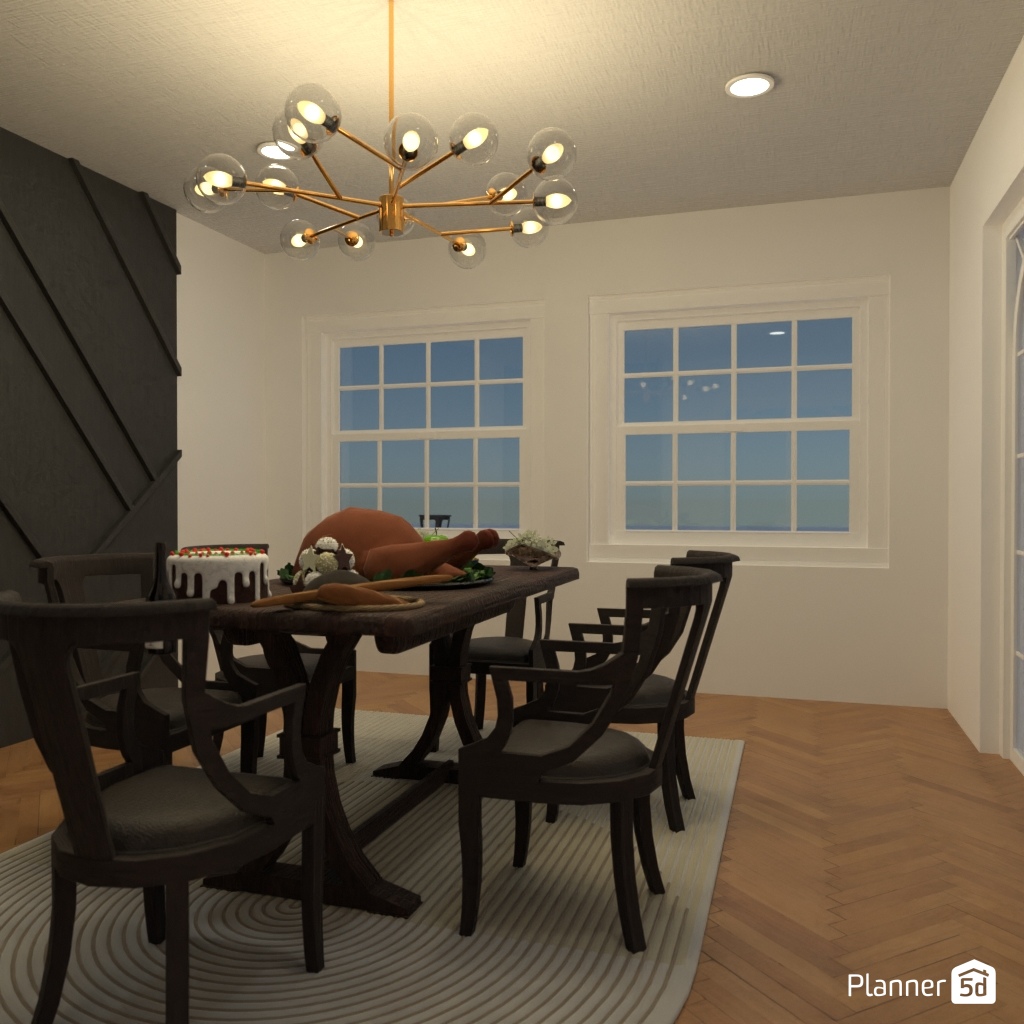 DB: Thanksgiving Day - room shell copy #23457587 by Editors Choice