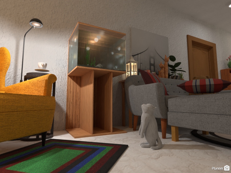 New apartment with cat #2310162 by 柒柒