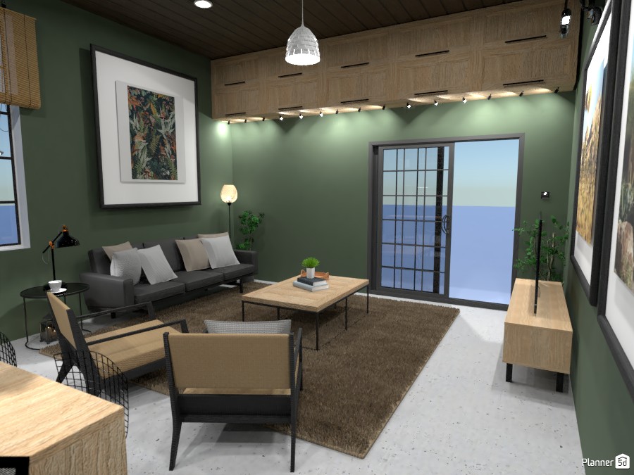 Loft Kitchen and Living Room - Design Battle 4145099 by Ana G image