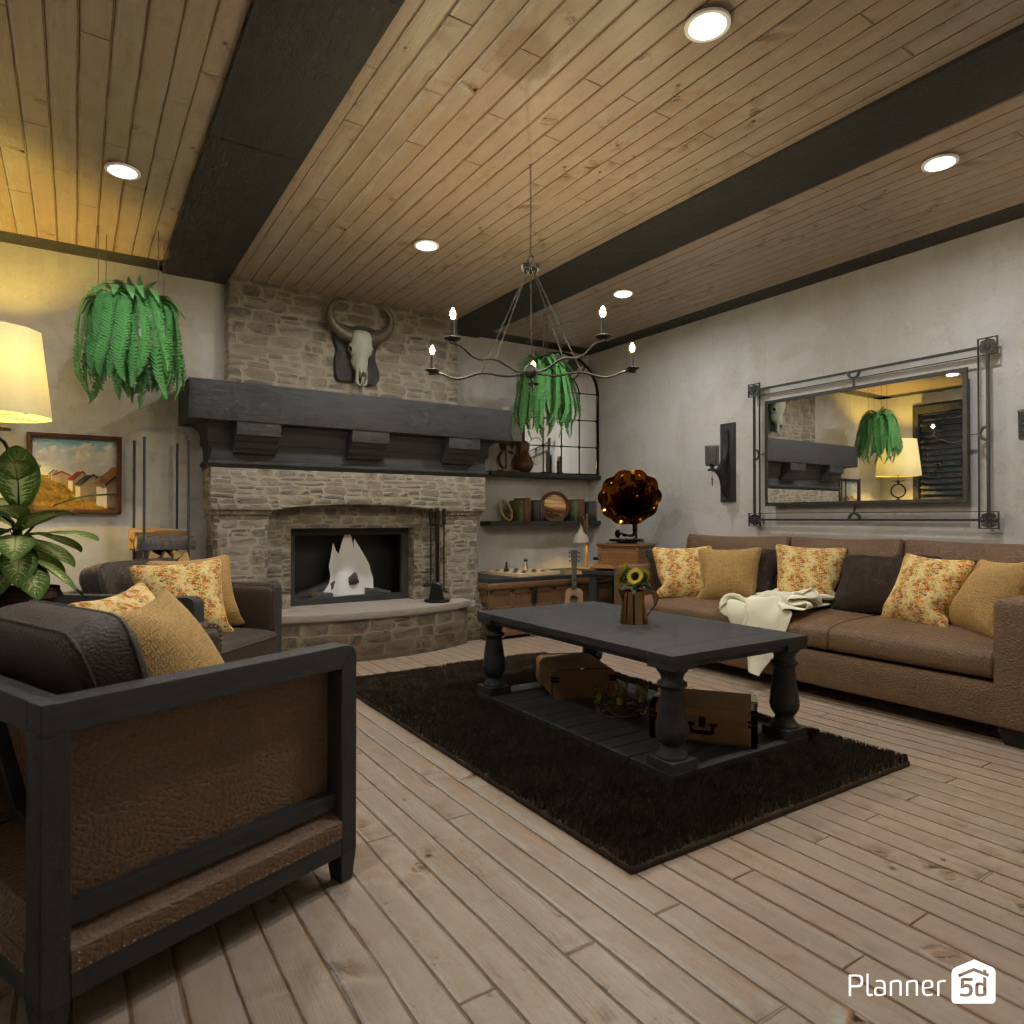 Country Living room #20124379 by Editors Choice