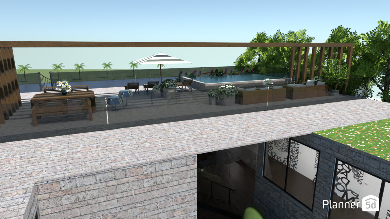 Terrace. #10919724 by Liselot Anna