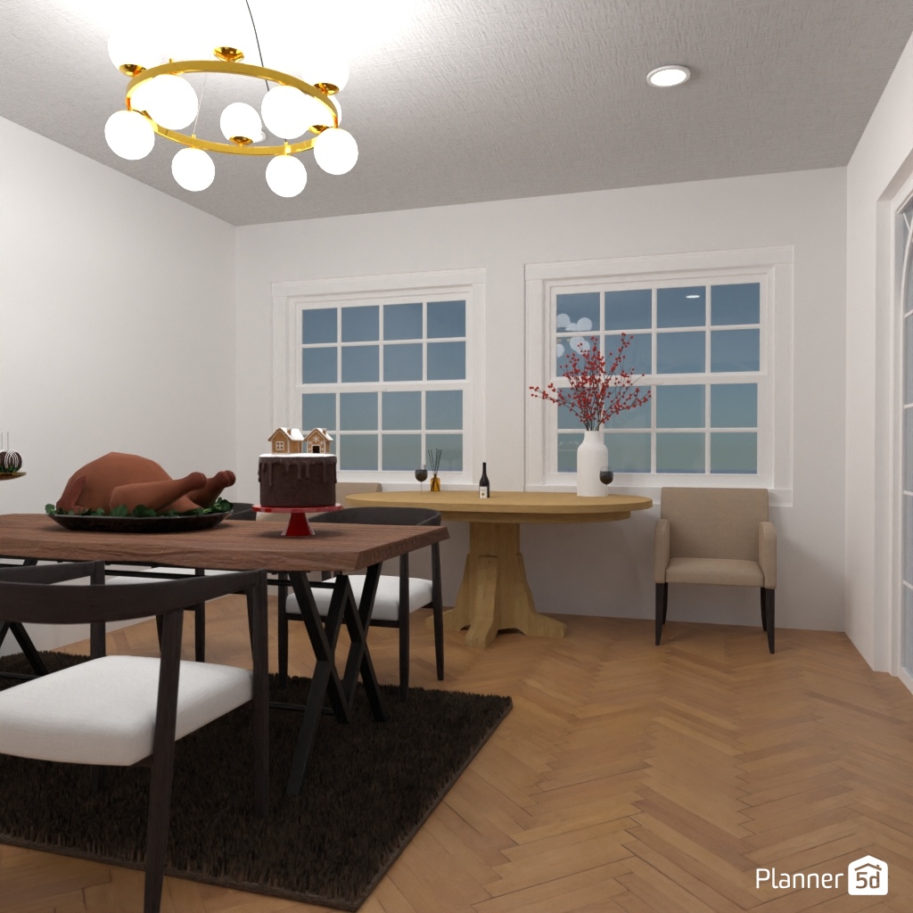 DB: Thanksgiving Day - room shell copy #23482614 by Editors Choice