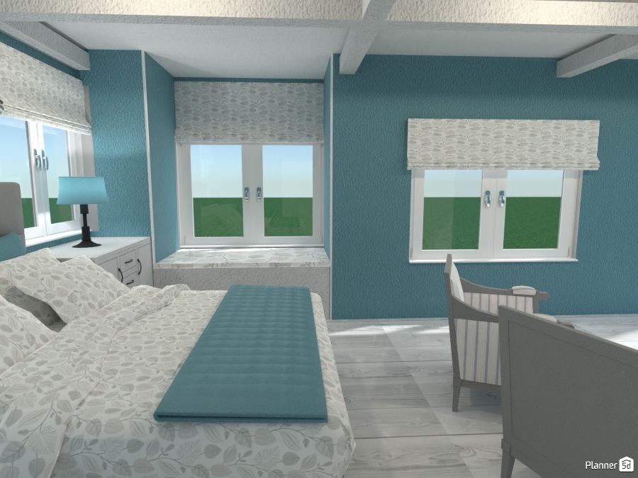 blue white n gray #2143358 by Joy Suiter