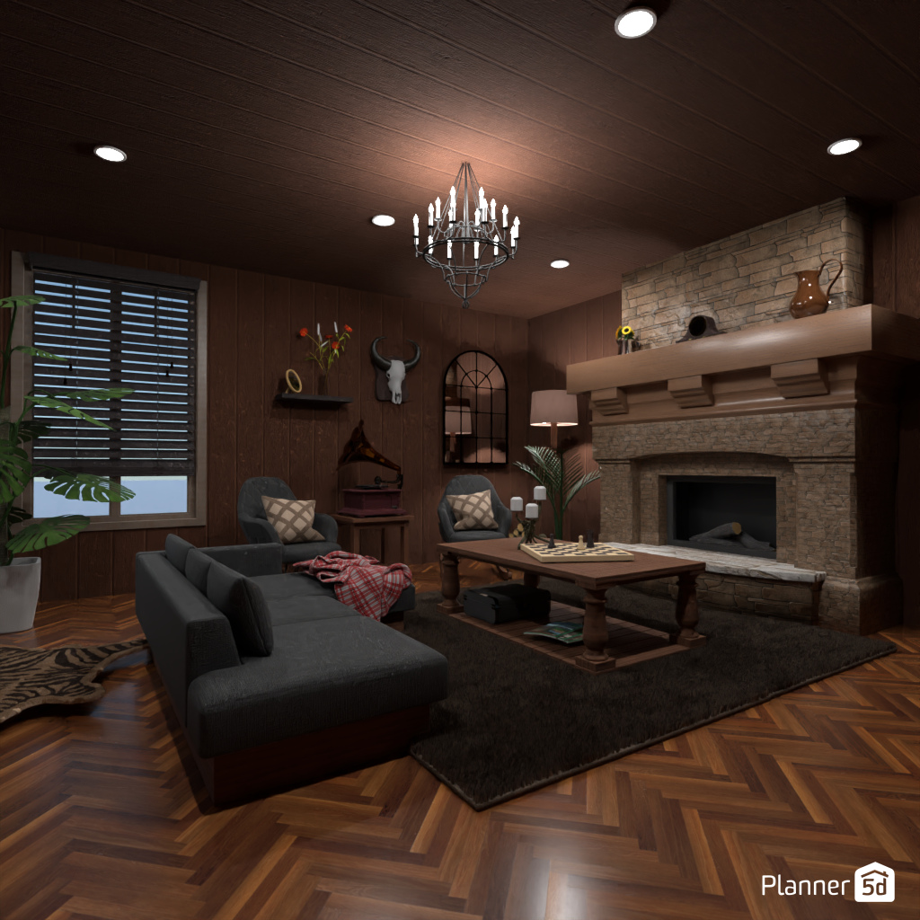 Country Living room #20215787 by Editors Choice