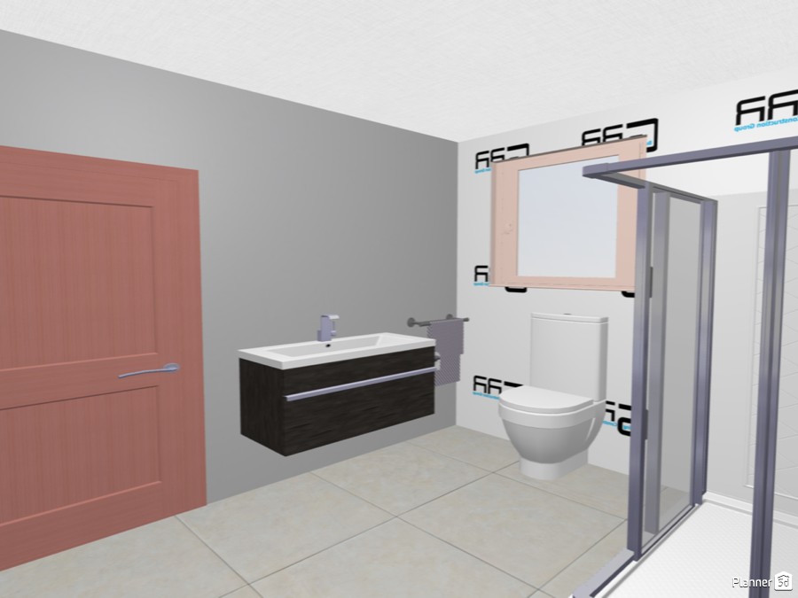 Blending - Free Online Design | 3D Bathroom Floor Plans by Planner 5D
