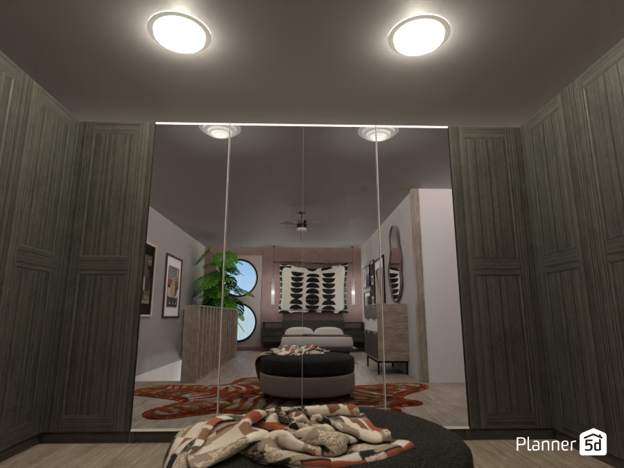 Bedroom in the Mirror #7426838 by Moonface