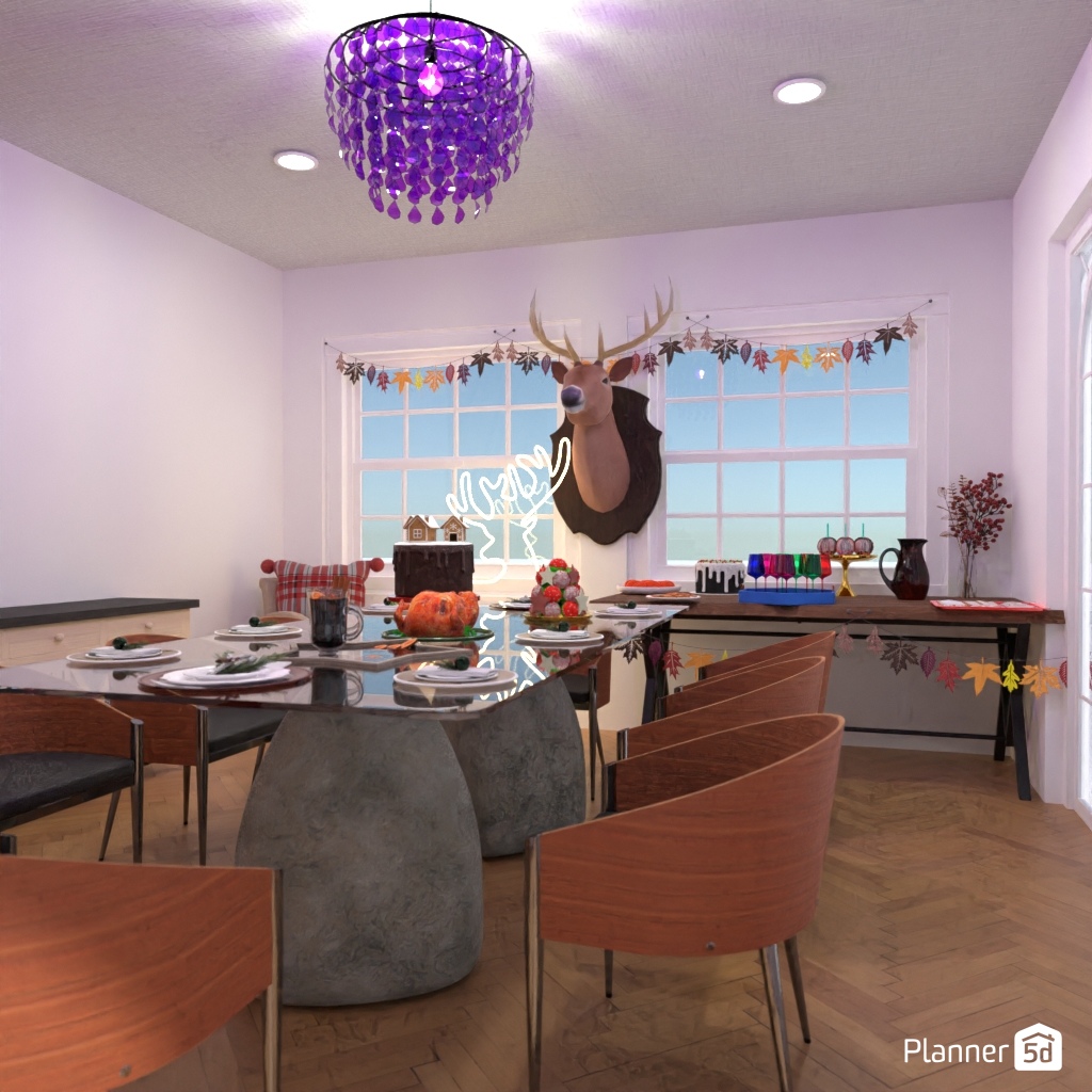 DB: Thanksgiving Day - room shell copy #23436059 by Editors Choice