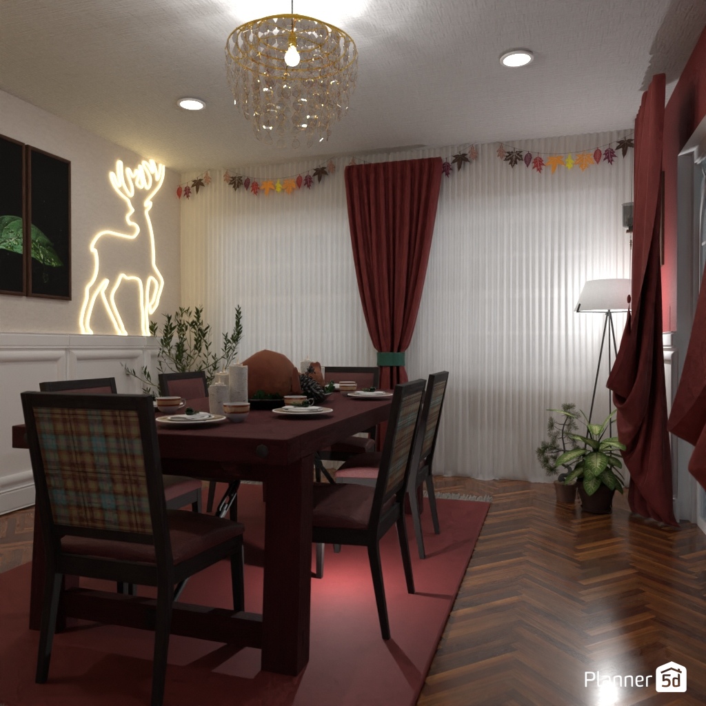 DB: Thanksgiving Day - room shell copy #23439155 by Editors Choice