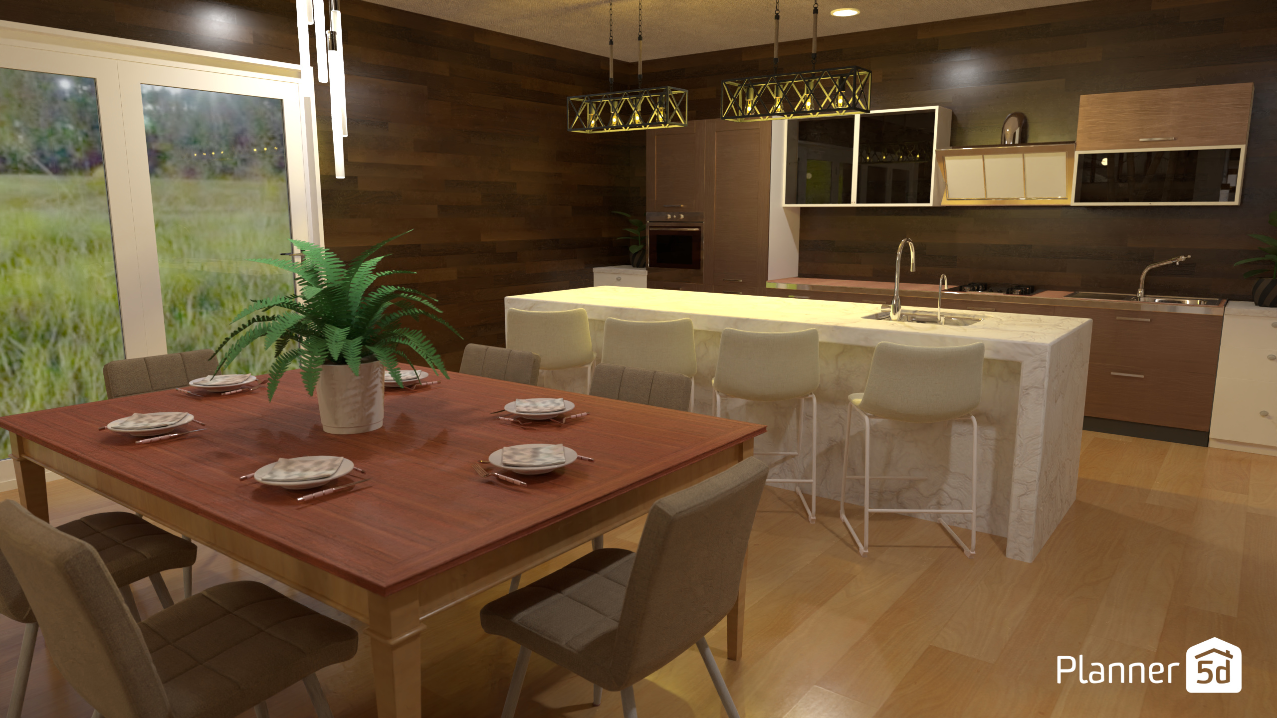 Dining + Kitchen Area 15068087 by Jason image