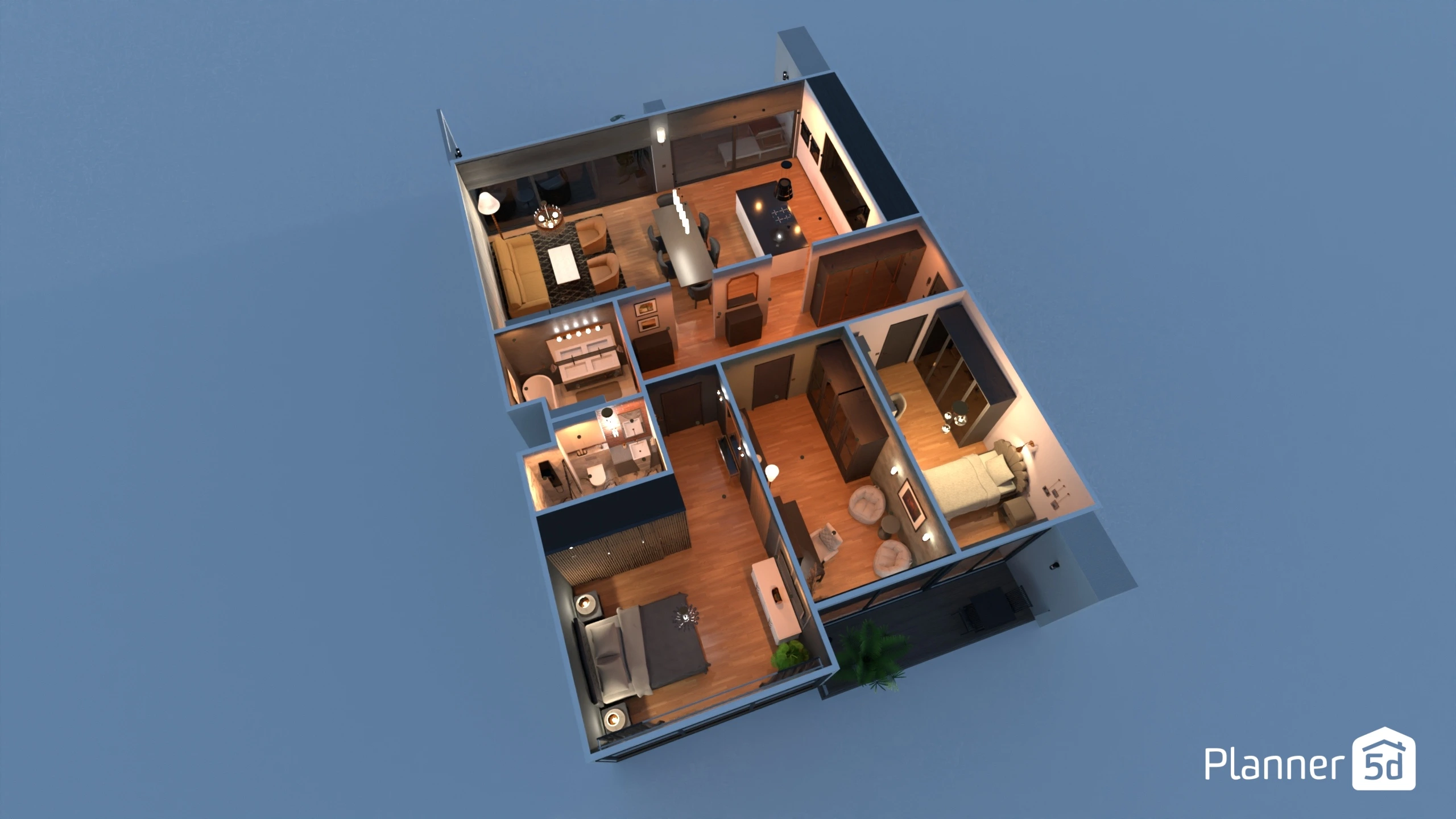 Modern Apartment #3136012 by Damian