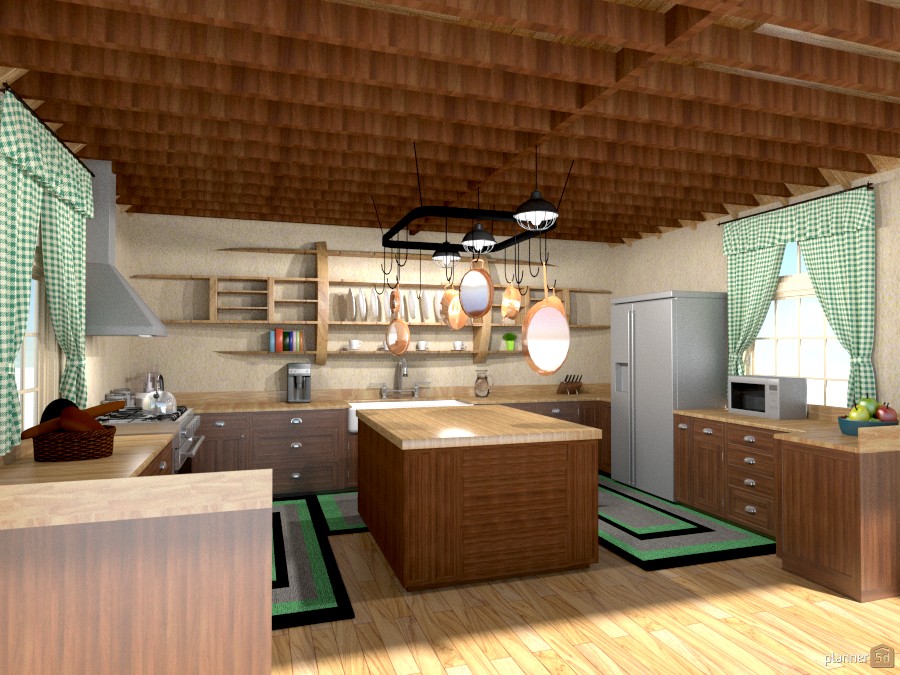 modern country kitchen #929035 by Joy Suiter