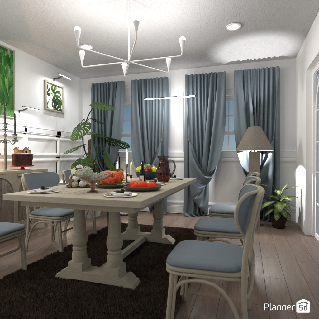 DB: Thanksgiving Day - room shell copy #23405035 by Editors Choice