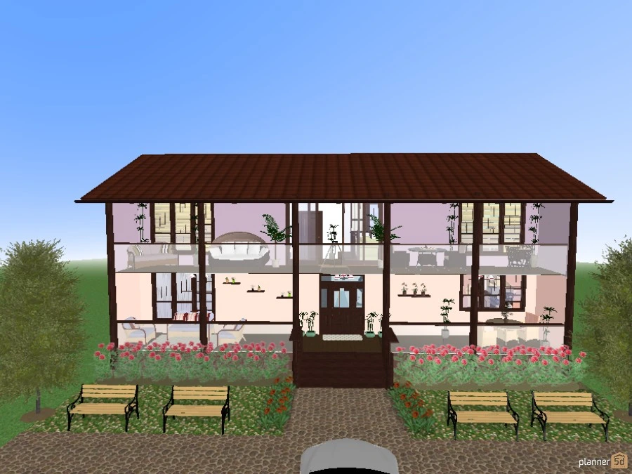 Casa em Estilo Colonial. #2883240 by Michelle Silva