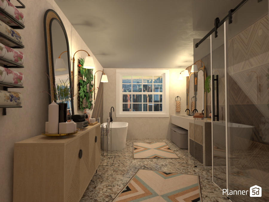 New Apartment: Main Bath 9934520 by Micaela Maccaferri image